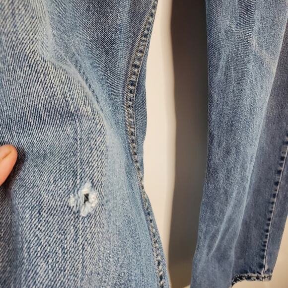 VINTAGE Levi's 550 Relaxed Fit Jeans 36x30 Denim Med Wash Straight Leg - Picture 4 of 12